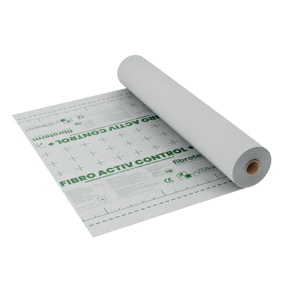 Rolă de membrană Fibro Activ Control, parțial desfășurată – reprezentare 3D