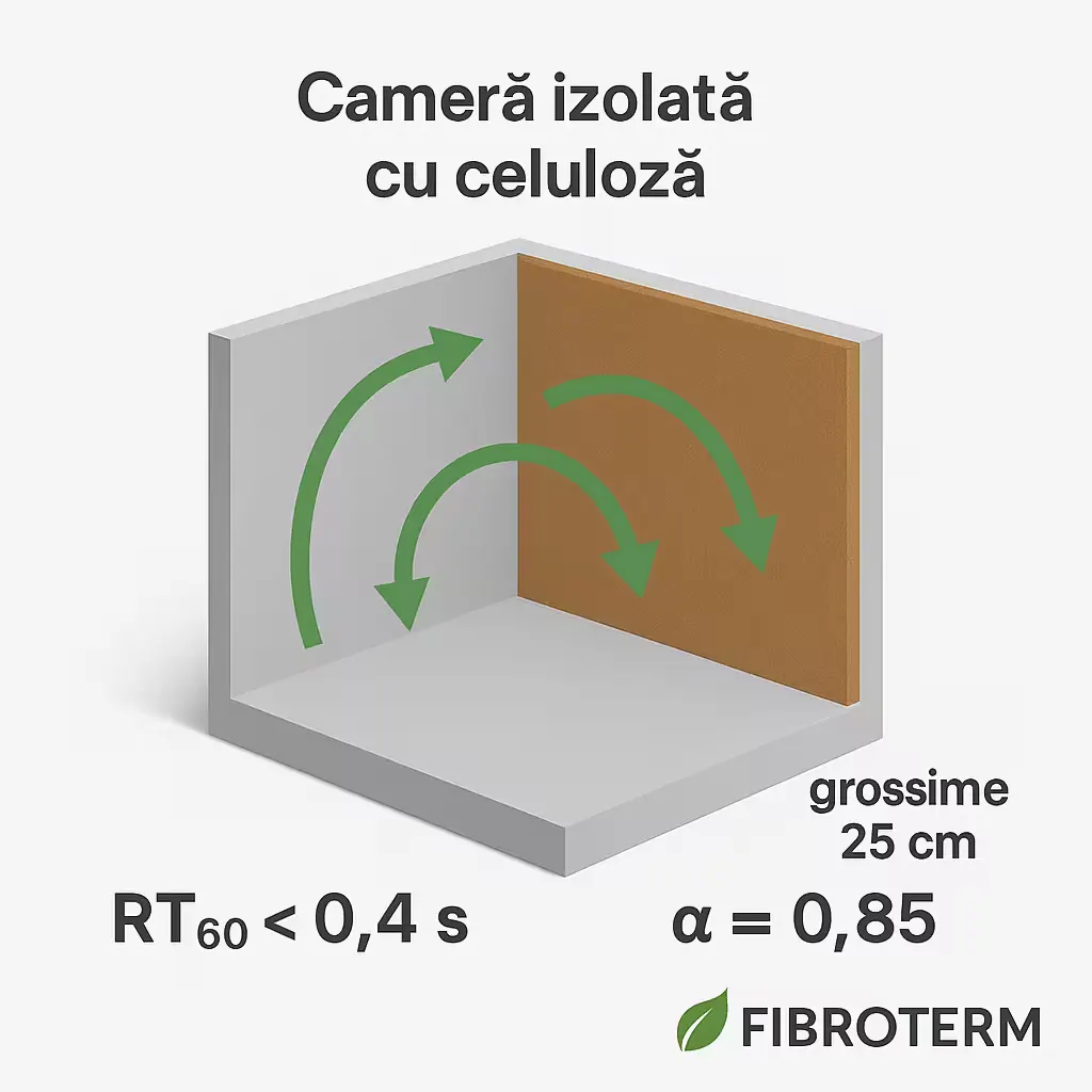 izolatii cu celuloza fonoizolare